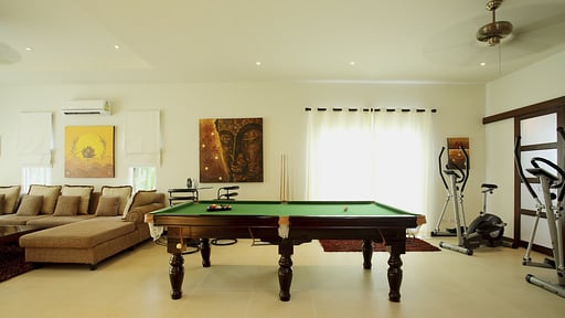 Villa Jade Media room