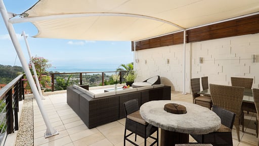 Villa Jamalu Terraza/balcón