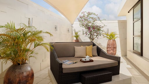 Villa Jamalu Terraza/balcón