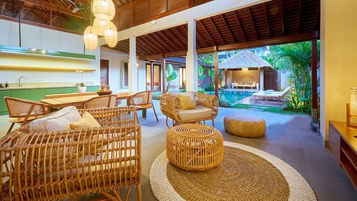 Villa Jasmine Bumbak Living room