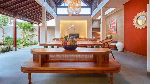 Villa Jasmine Bumbak Dining area