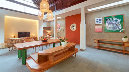 Villa Jasmine Bumbak Dining area