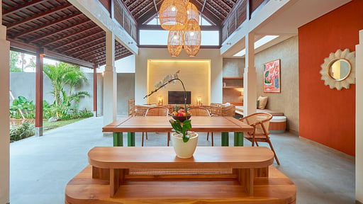 Villa Jasmine Bumbak Dining area