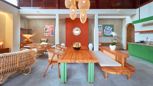 Villa Jasmine Bumbak Dining area