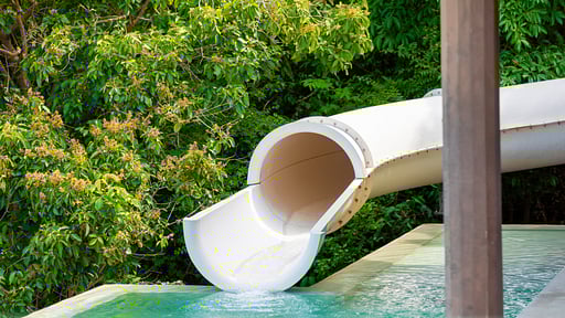 Villa Jasmine Waterslide Swimming pool