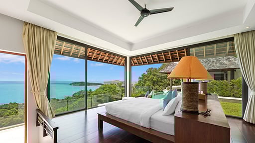 Villa Jasmine Waterslide Bedroom 1