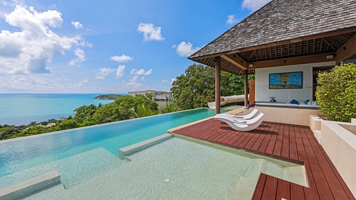 Villa Jasmine Waterslide Swimming pool