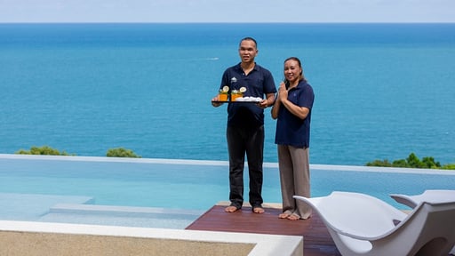 Villa Jasmine Waterslide Villa staff