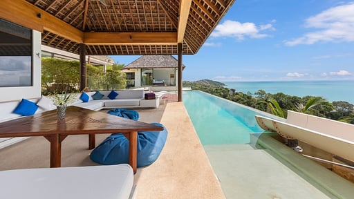 Villa Jasmine Waterslide Terrace/Veranda 1