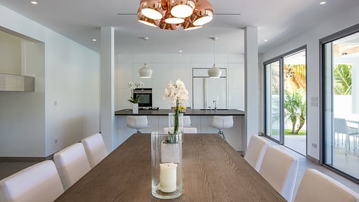 Villa Javacanou Eethoek