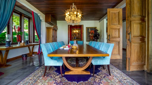 Villa Jeeva Saba Dining area 1