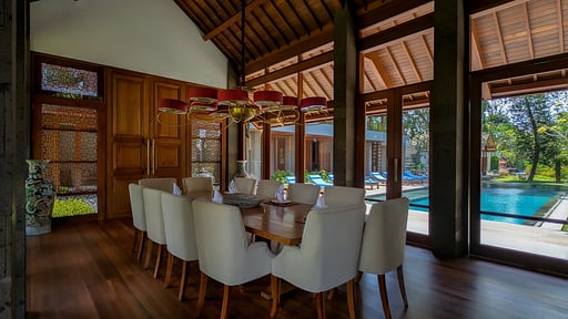 Jeeva Tirta Dining area