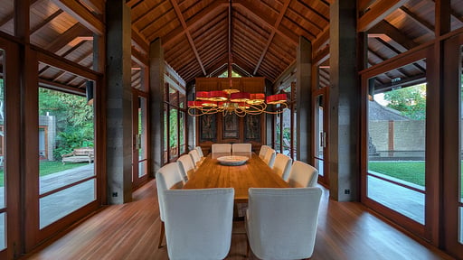 Jeeva Tirta Dining area