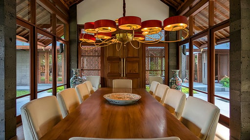 Jeeva Tirta Dining area