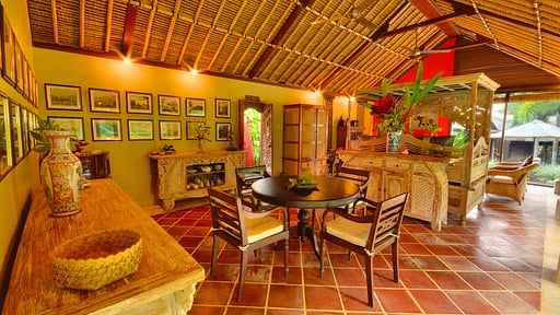 Villa Jendela di Bali Dining area