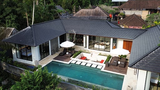 Villa Jenggala Drone pictures