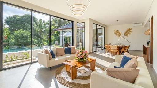 Villa Jenggala Living room
