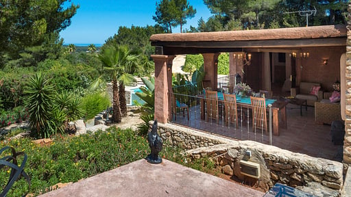 Villa Jengibre Zona de comedor