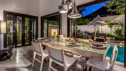 Villa Jepun Dining area