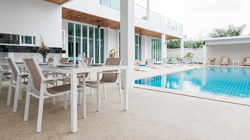 Villa Jetjinda Zona pranzo