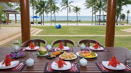 Villa Jia at Jivana Dining area