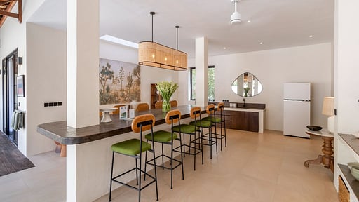 Villa Jodoh Dining area
