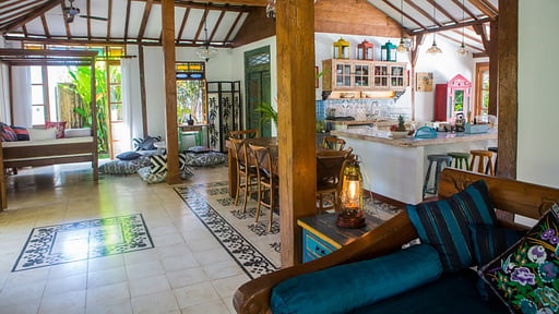 Villa Joglo Lata Lama Living room 1