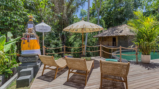 Villa Joglo Tumbak Bayuh Swimming pool