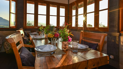 Villa Julielele Dining area