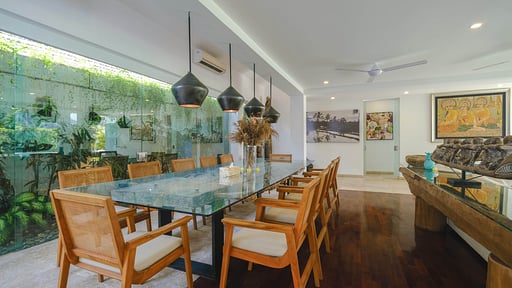 Villa Jumah Canggu Dining area