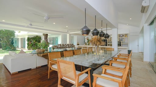 Villa Jumah Canggu Dining area