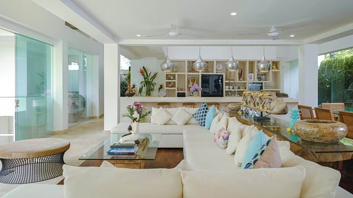 Villa Jumah Canggu Living room