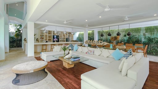 Villa Jumah Canggu Living room
