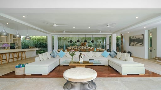 Villa Jumah Canggu Living room