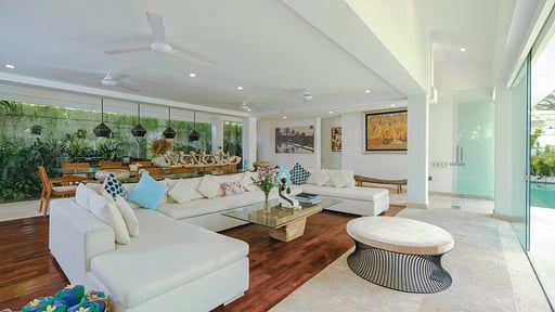 Villa Jumah Canggu Living room