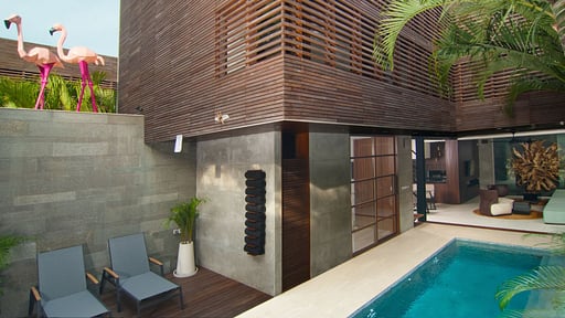 Villa Jumis Schwimmbad 1
