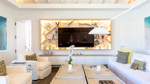 Villa June Woonkamer