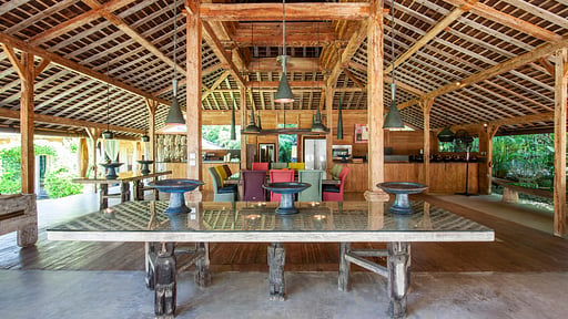 Villa Ka Dining area