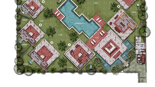 Villa Ka Floor plan