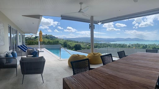 Villa Kahala Sunset Estates Terrasse