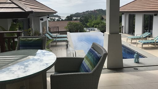 Villa Kalamona Terrasse
