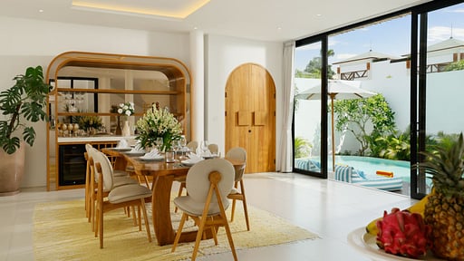 Villa Kalem Dining area