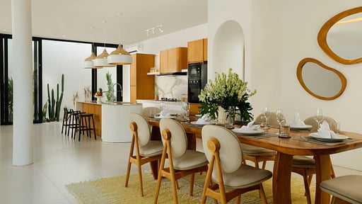 Villa Kalem Dining area