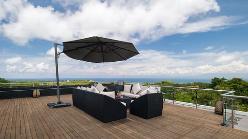 Villa Kalibali Dachterrassen-Lounge
