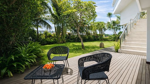Villa Kalibali Terrasse/Veranda