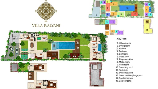 Villa Kalyani Floor plan