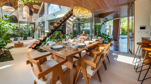 Villa Kama Zona de comedor