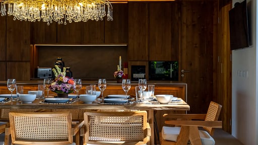 Villa Kama Zona de comedor