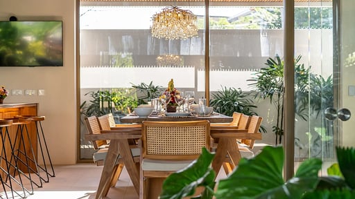 Villa Kama Zona de comedor