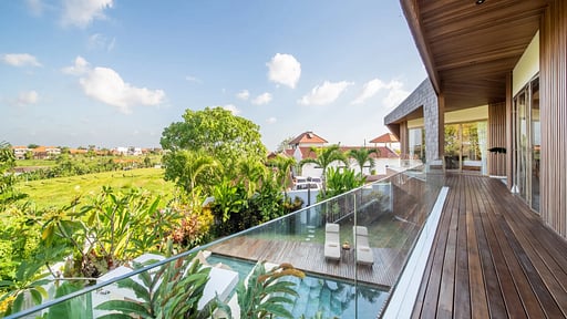 Villa Kama Terraza/balcón